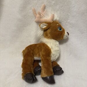 Build A Bear Glisten and The Merry Mission BAB Plush Donner Reindeer  NWOT